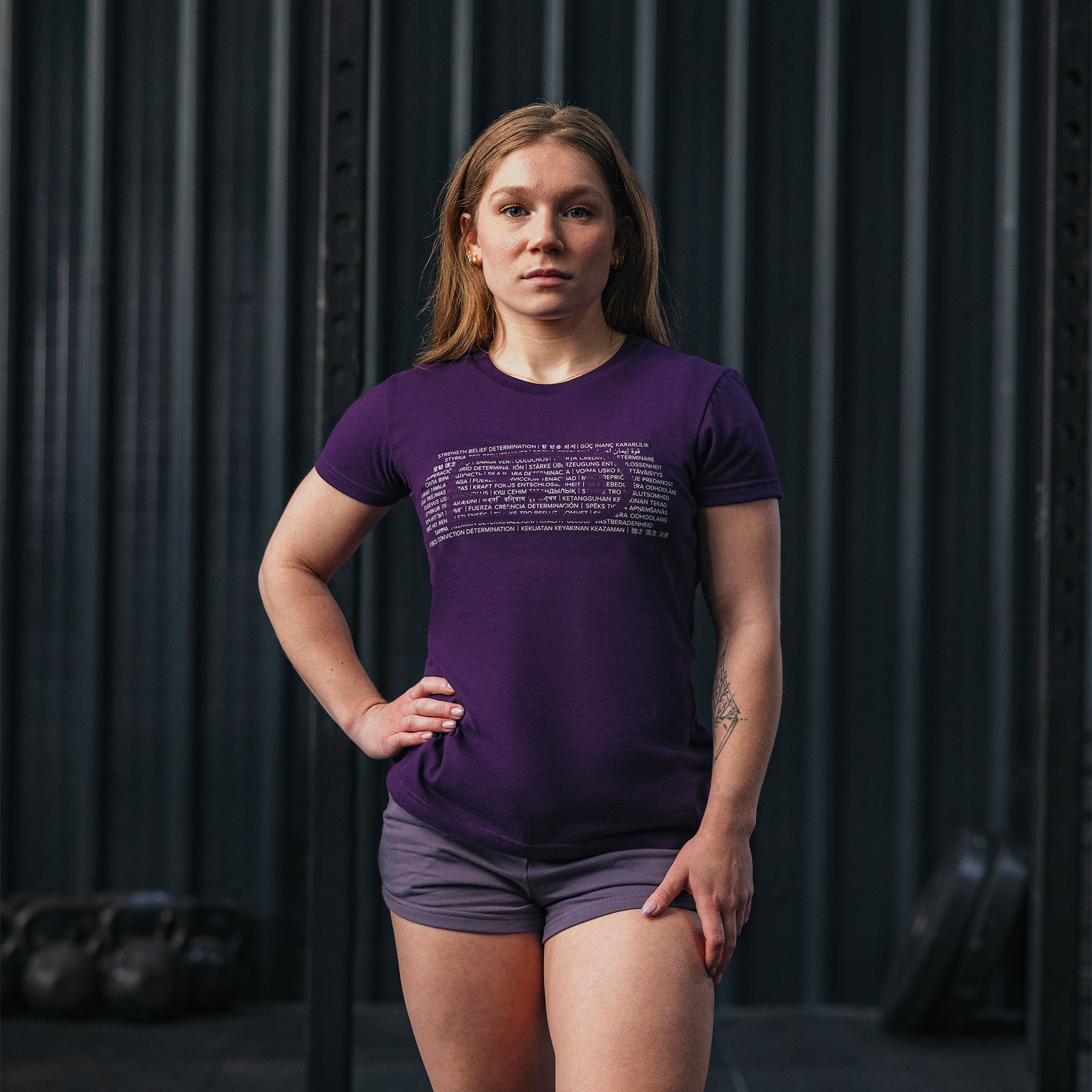 ASPIRE PURPLE BRAND T-SHIRT