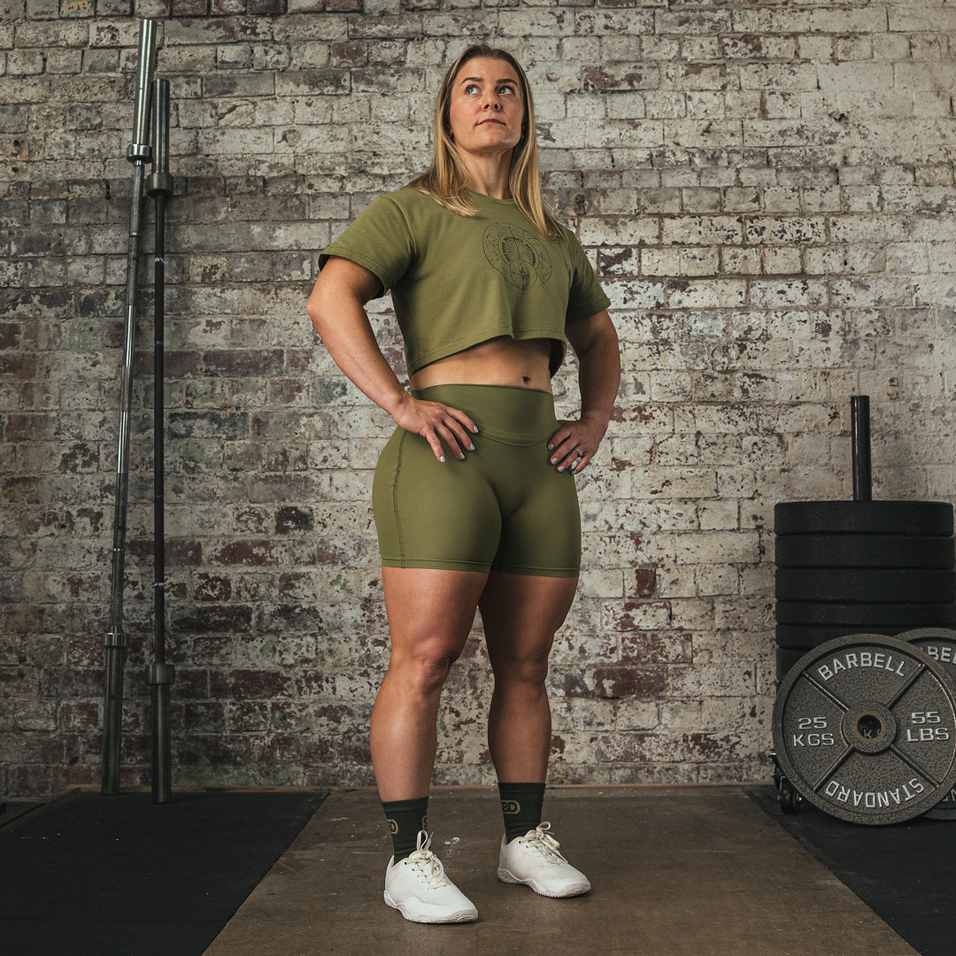 RESOLVE WOMEN'S CROP TOP