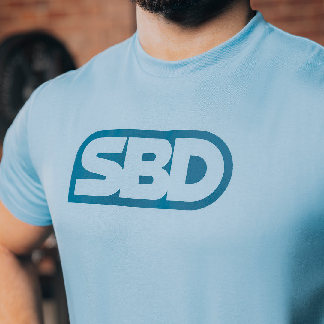 REFLECT BLUE SBD BRAND T-SHIRT